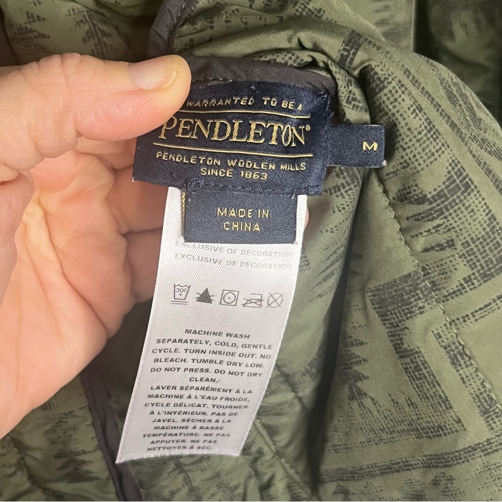 Pendleton Reversible Lightweight Jacket Women Med… - image 5